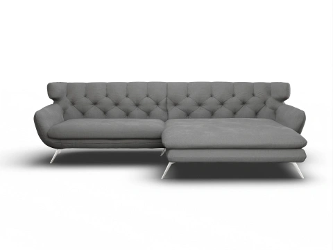 Ecksofa mit Longchair rechts